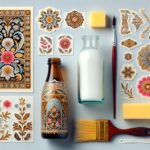 Cosa Serve Per Fare Decoupage Su Vetro Materiali per decoupage su vetro: carta, colla speciale, vernice trasparente