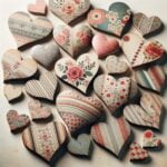 Cuori Decoupage CUORI DECOUPAGE: Ideali per decorare cornici, scatole e biglietti d'auguri