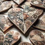 Cuori Legno Decoupage Decoupage creativo: Cuori in legno per decorare
