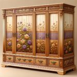 Decoupage Armadio Legno Decoupage su armadio in legno: creatività e stile unici