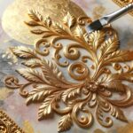Decoupage Con Foglia Oro Decoupage con foglia oro: creazioni uniche e luminose per decorare oggetti e mobili