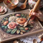 Decoupage Con Tovaglioli Di Carta Su Legno Guida al decoupage con tovaglioli di carta su legno: tecniche e idee creative