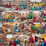 Decoupage fumetti su legno: personalizza i tuoi mobili con la tua passione per i fumetti