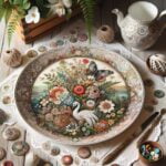 Decoupage su piatto di vetro: un modo creativo per personalizzare la tua tavola