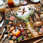 Decoupage pittorico su legno: crea opere d'arte uniche e personalizzate
