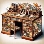 Decoupage Scrivania Come creare una bellissima scrivania utilizzando la tecnica del decoupage per un tocco unico