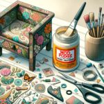 Utilizza colla vinilica per carta decoupage: ideale per fissare gli strati di carta con precisione