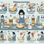 Diluisci Vinavil per decoupage: giusta proporzione per garantire perfetta adesione