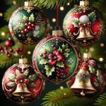 Bellissimi addobbi natalizi decoupage fai-da-te per decorare la tua casa