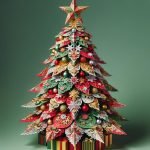 Albero Di Natale Decoupage Creatività e fantasia per un'originale decorazione con ALBERO DI NATALE DECOUPAGE