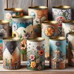 Barattoli Di Latta Riciclati E Decorati Con Decoupage Realizza bellissimi barattoli di latta riciclati e decorati con decoupage