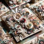 creati a mano con materiali decorativi per un tocco unico