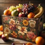 Cassetta Frutta Legno Decoupage un tocco vintage e creativo per la tua casa
