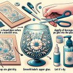 Come Fare Il Decoupage Sul Vetro segui le istruzioni per un risultato perfetto