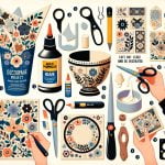 Realizza splendidi oggetti in decoupage con semplici passaggi