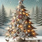 Decoupage Albero Di Natale crea decorazioni uniche e personalizzate per le feste