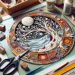 Creare splendidi oggetti con la tecnica del DECOUPAGE CON TOVAGLIOLI DI CARTA SU VETRO