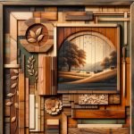 Creare opere d'arte uniche con il decoupage legno invecchiato per un tocco vintage