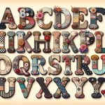 Decoupage Lettere Alfabeto idee creative e passo dopo passo