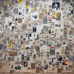 Decoupage Su Muro Con Giornali creatività e originalità per il tuo ambiente