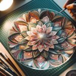 creatività su vetro trasparente