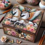 Decoupage Su Scatola Di Legno personalizza il tuo arredo con stile unico