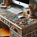 Decoupage Su Scrivania personalizza il tuo spazio con stile unico e creativo