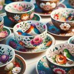 Decoupage Su Tazze Crea tazze uniche con la tecnica del decoupage per un tocco personalizzato