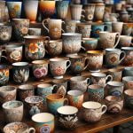 Decoupage Su Tazze Ceramica tutorial creativo e ispirazioni
