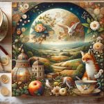 Decoupage Su Tela Con Carta Di Riso Creare un'opera d'arte unica con decoupage su tela utilizzando la carta di riso