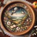 Decoupage Su Vassoio Di Legno Crea un bellissimo vassoio in legno con la tecnica del decoupage su vassoio di legno