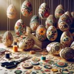 Decoupage Uova Pasqua Creare decorazioni decoupage su uova di Pasqua