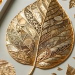 Foglia Oro Decoupage aggiungi eleganza al tuo progetto con questa tecnica raffinata