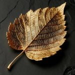 Foglia Oro Per Decoupage magnifica decorazione con splendente foglia dorata