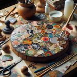 lavori decoupage su legno