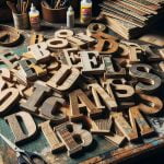 Lettere in Legno Per Decoupage personalizza e decora con stile