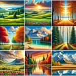 Paesaggi Per Decoupage immagini dipinte a mano ideali per i tuoi progetti decoupage