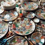 Piatti Di Vetro Per Decoupage Decora con piatti di vetro per decoupage