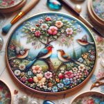 Piattini in Vetro Per Decoupage idee creative per personalizzarli