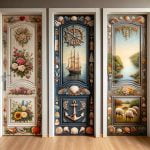 Porte Decorate Con Decoupage un tocco vintage per la tua casa