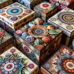 Scatole Decoupage Cartone idee creative per decorare con stile e originalità