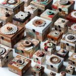 Scatole Di Cartone Per Decoupage crea con stile e originalità