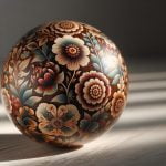 Sfere Legno Decoupage Bellissime sfere legno decoupage per decorare in modo creativo