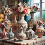 Vasi Decorati Con Decoupage un tocco di creatività per la tua casa
