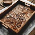 Vassoi in Legno Per Decoupage idee creative per decorare con stile