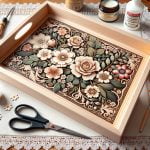 Vassoio Legno Per Decoupage personalizza il tuo vassoio con stile unico