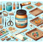 A Cosa Serve Il Bitume All'Acqua Nel Decoupage Utilizzare il bitume all'acqua nel decoupage crea un effetto vintage e protegge i lavori creativi