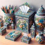 Personalizza la tua scrivania con accessori decoupage unici e creativi