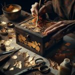 Applicare Foglia Oro Decoupage Realizza decorazioni uniche con foglia oro decoupage per oggetti eleganti e raffinati