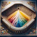 Utilizza la sabbia colorata delle arene per creare splendidi lavori di decoupage, descrivendo la bellezza artistica che ne deriva